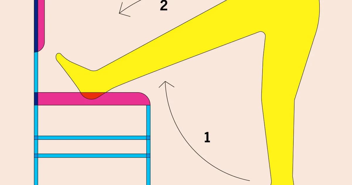 Exercises to Alleviate Hip and Hamstring Pain from Desk Work
